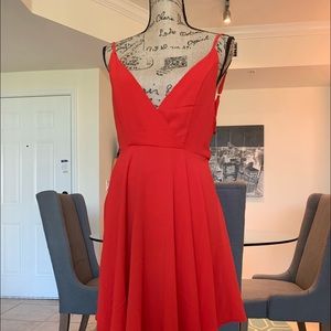 Oranges flared dress!! 😍😍